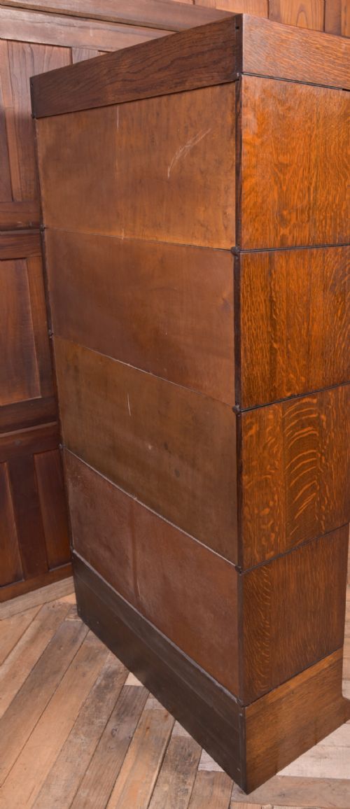 OAK BARRISTERS SECTIONAL BOOKCASE - ADDITIONAL PHOTO 7