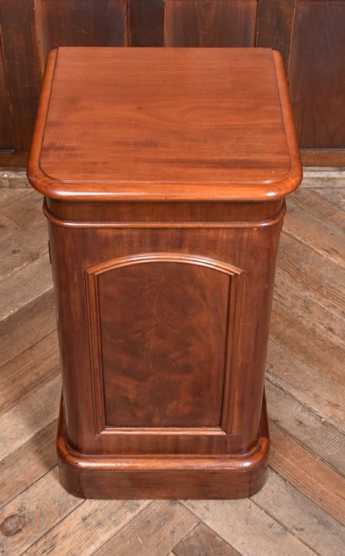 VICTORIAN MAHOGANY POT CUPBOARD - ADDITIONAL PHOTO 2