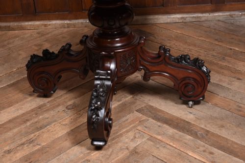 VICTORIAN VIOLIN CENTRE TABLE - ADDITIONAL PHOTO 1