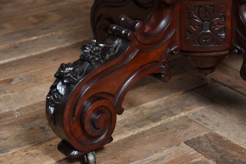 VICTORIAN VIOLIN CENTRE TABLE - ADDITIONAL PHOTO 8