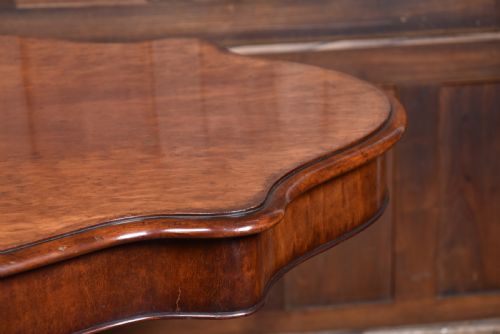VICTORIAN VIOLIN CENTRE TABLE - ADDITIONAL PHOTO 11