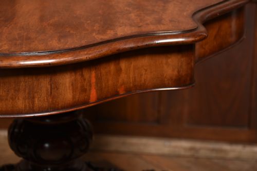 VICTORIAN VIOLIN CENTRE TABLE - ADDITIONAL PHOTO 16