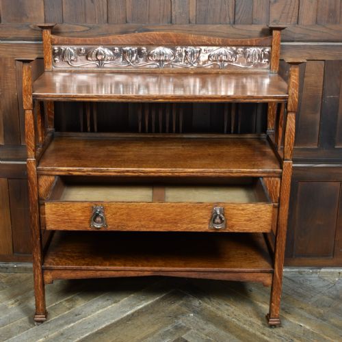 SHAPLAND PETTER OAK BUFFET TABLE - ADDITIONAL PHOTO 7