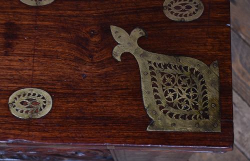 PADOUK BLANKET BOX STORAGE BOX - ADDITIONAL PHOTO 7