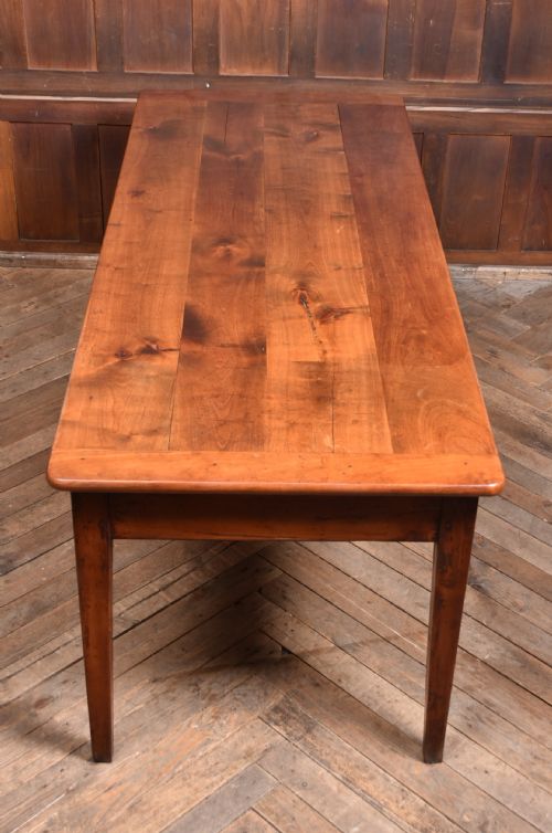 FRENCH CHERRY WOOD FARMHOUSE TABLE - ADDITIONAL PHOTO 2