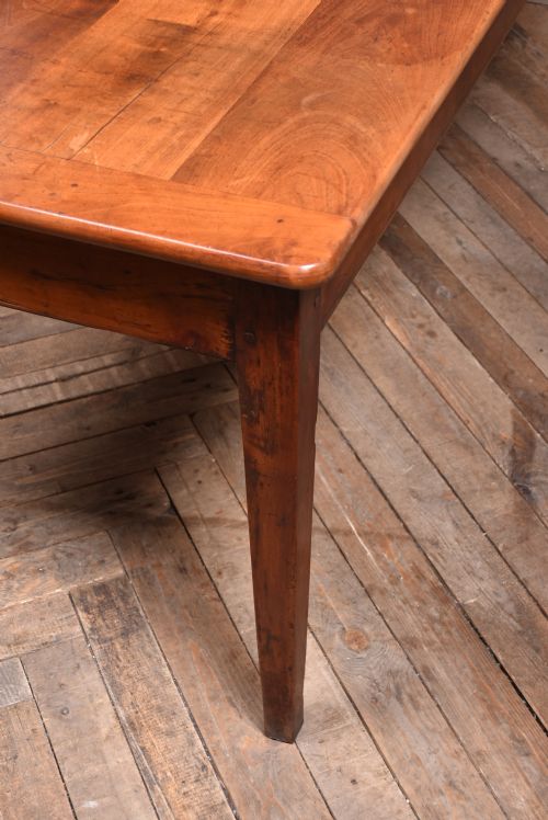 FRENCH CHERRY WOOD FARMHOUSE TABLE - ADDITIONAL PHOTO 4