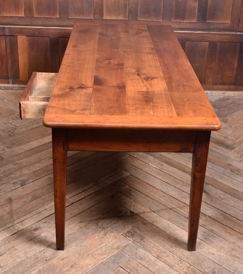 FRENCH CHERRY WOOD FARMHOUSE TABLE - ADDITIONAL PHOTO 5