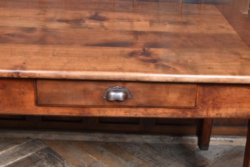 FRENCH CHERRY WOOD FARMHOUSE TABLE - ADDITIONAL PHOTO 7