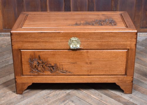 CHINESE CAMPHOR WOOD STORAGEBLANKET BOX - ADDITIONAL PHOTO 3