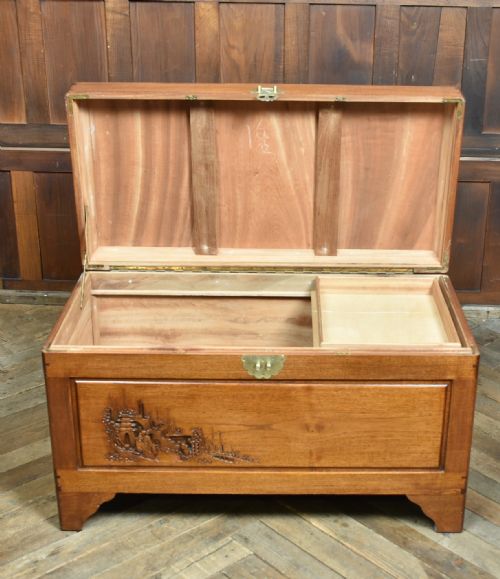 CHINESE CAMPHOR WOOD STORAGEBLANKET BOX - ADDITIONAL PHOTO 10