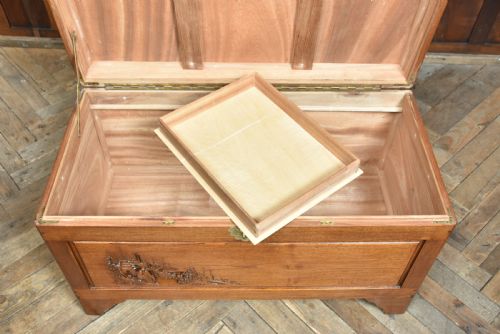 CHINESE CAMPHOR WOOD STORAGEBLANKET BOX - ADDITIONAL PHOTO 12
