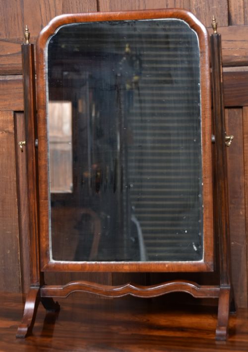 EDWARDIAN MAHOGANY DRESSING TABLE MIRROR - ADDITIONAL PHOTO 5