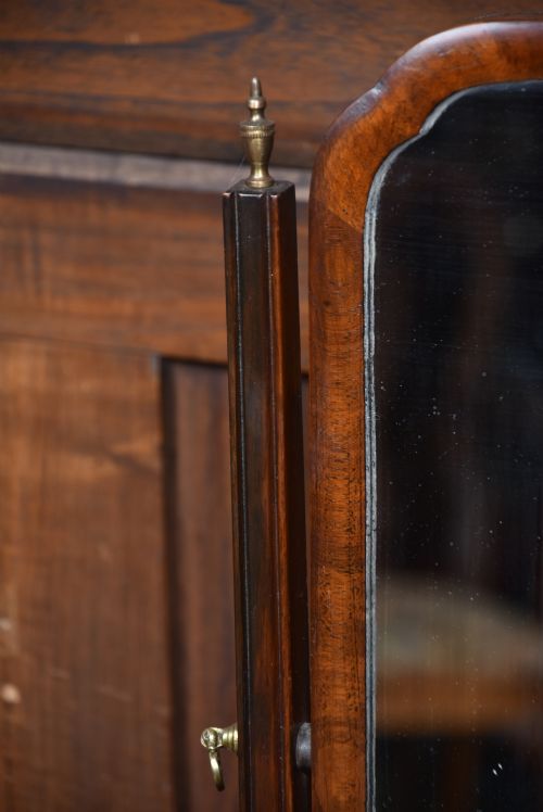EDWARDIAN MAHOGANY DRESSING TABLE MIRROR - ADDITIONAL PHOTO 8