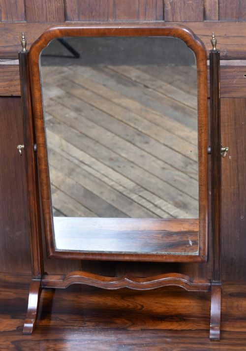 EDWARDIAN MAHOGANY DRESSING TABLE MIRROR - ADDITIONAL PHOTO 9