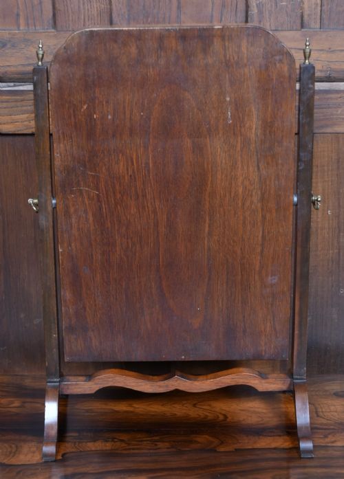 EDWARDIAN MAHOGANY DRESSING TABLE MIRROR - ADDITIONAL PHOTO 10