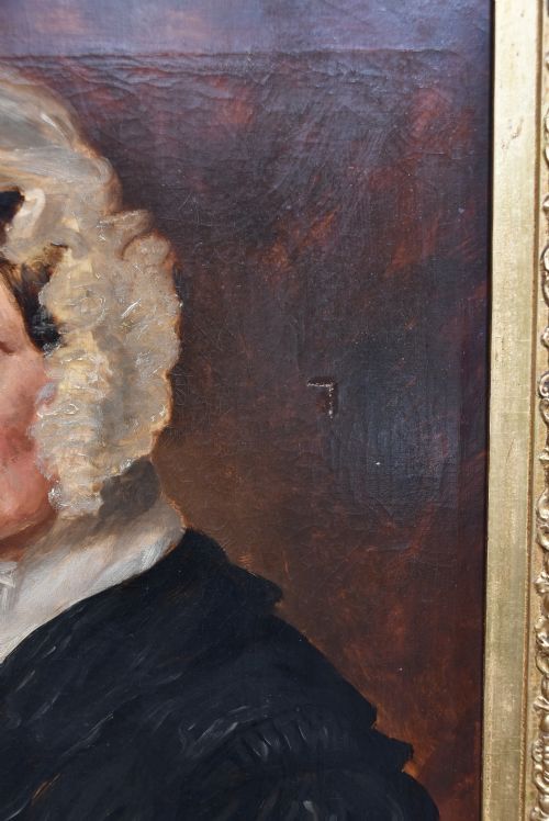 VICTORIAN PORTRAIT OF A STATELY WOMAN - ADDITIONAL PHOTO 2