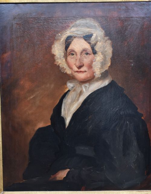 VICTORIAN PORTRAIT OF A STATELY WOMAN - ADDITIONAL PHOTO 3