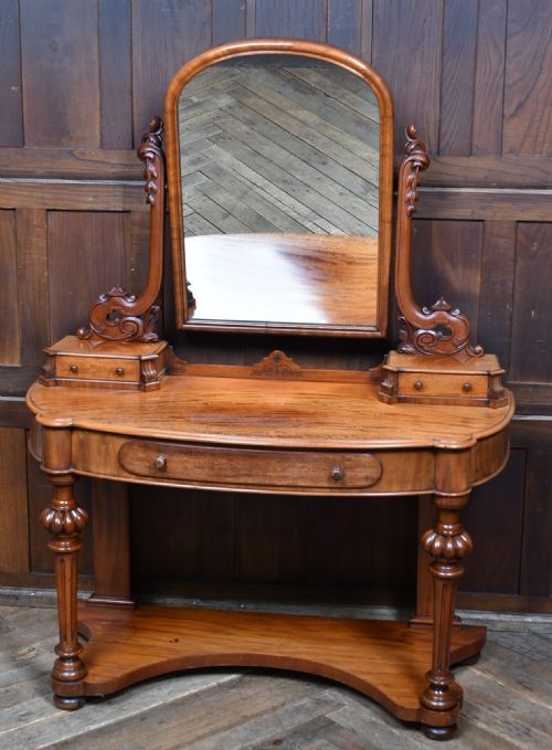VICTORIAN MAHOGANY DRESSING TABLE - ADDITIONAL PHOTO 5