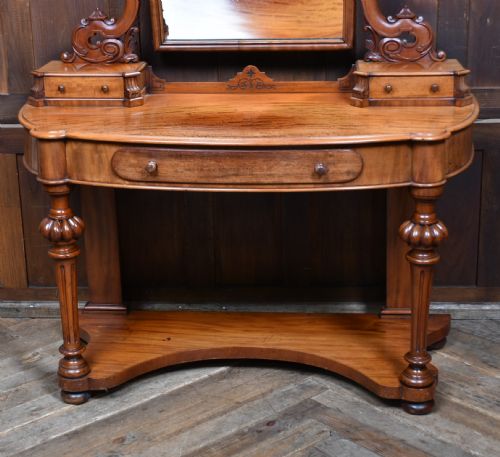 VICTORIAN MAHOGANY DRESSING TABLE - ADDITIONAL PHOTO 6