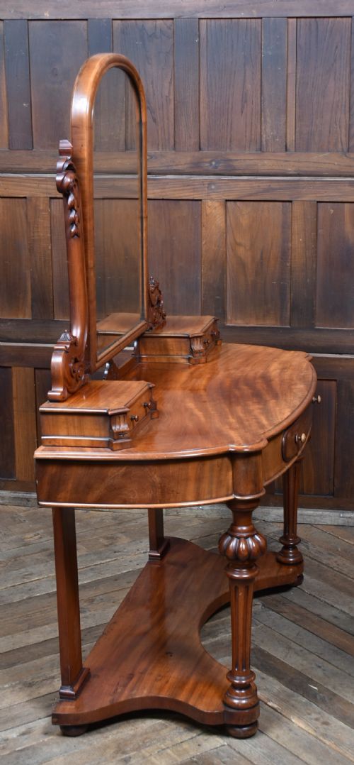 VICTORIAN MAHOGANY DRESSING TABLE - ADDITIONAL PHOTO 14