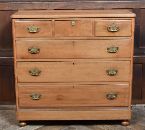 VICTORIAN PINE CHEST OF DRAWERS - ADDITIONAL PHOTO 2