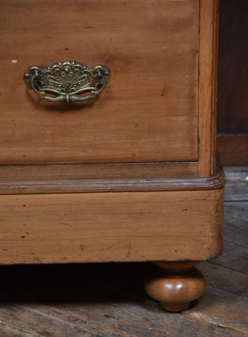 VICTORIAN PINE CHEST OF DRAWERS - ADDITIONAL PHOTO 10