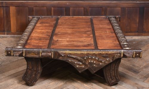 BULLOCK CART COFFEE TABLE - ADDITIONAL PHOTO 3