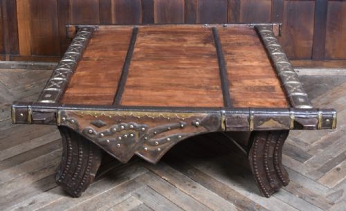 BULLOCK CART COFFEE TABLE - ADDITIONAL PHOTO 11