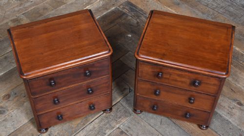 PAIR OF MINIATURE CHEST OF DRAWERS - ADDITIONAL PHOTO 5