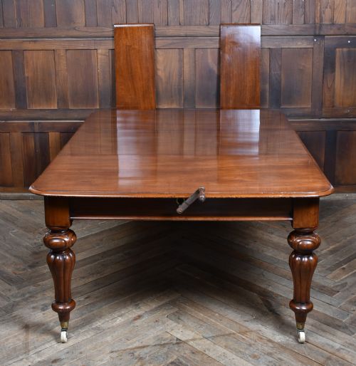 VICTORIAN MAHOGANY WINDOUT TABLE - ADDITIONAL PHOTO 5