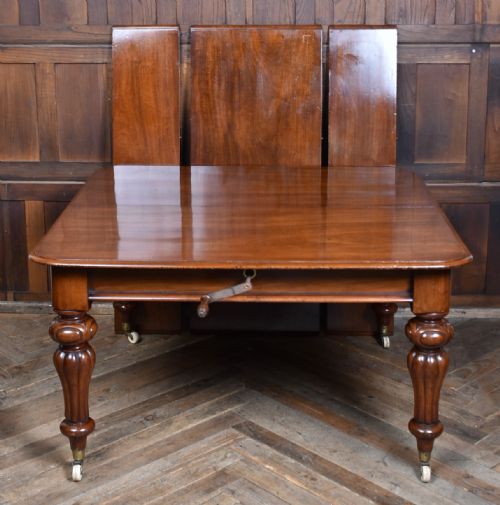 VICTORIAN MAHOGANY WINDOUT TABLE - ADDITIONAL PHOTO 7