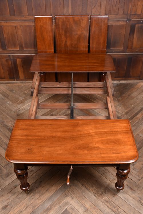 VICTORIAN MAHOGANY WINDOUT TABLE - ADDITIONAL PHOTO 8