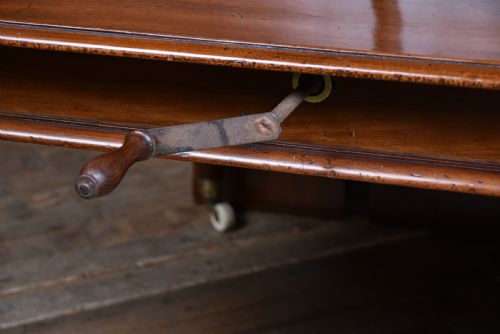 VICTORIAN MAHOGANY WINDOUT TABLE - ADDITIONAL PHOTO 11
