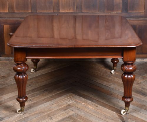 VICTORIAN MAHOGANY WINDOUT TABLE - ADDITIONAL PHOTO 15
