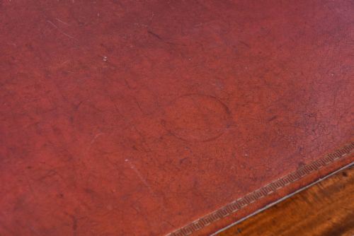 VICTORIAN MAHOGANY PARTNERS DESK - ADDITIONAL PHOTO 10