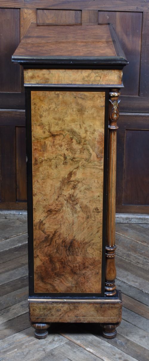 VICTORIAN WALNUT DISPLAY CABINET - ADDITIONAL PHOTO 16