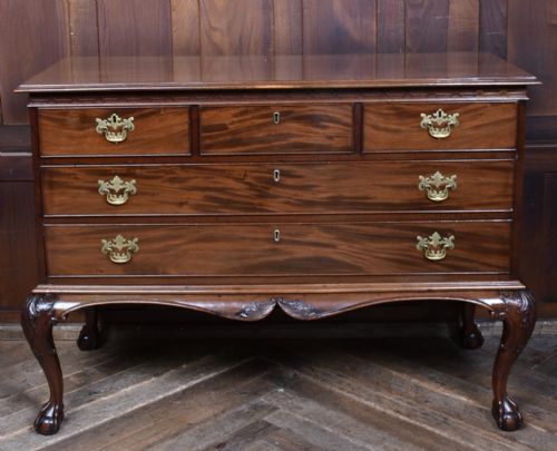 MUIRHEAD MOFFAT CO MAHOGANY LOWBOY - ADDITIONAL PHOTO 2
