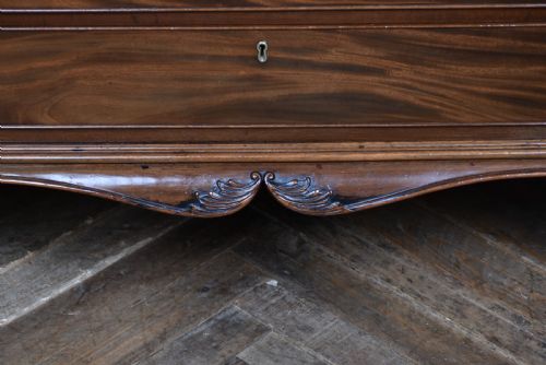 MUIRHEAD MOFFAT CO MAHOGANY LOWBOY - ADDITIONAL PHOTO 5