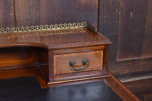 EDWARDIAN MAHOGANY LADIES WRITING DESK - ADDITIONAL PHOTO 5
