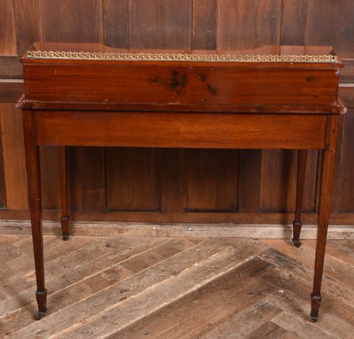 EDWARDIAN MAHOGANY LADIES WRITING DESK - ADDITIONAL PHOTO 9