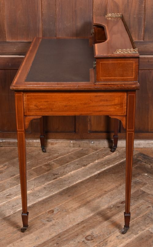 EDWARDIAN MAHOGANY LADIES WRITING DESK - ADDITIONAL PHOTO 10