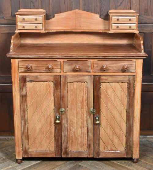 SCOTTISH VICTORIAN PINE KITCHEN DRESSER - ADDITIONAL PHOTO 1