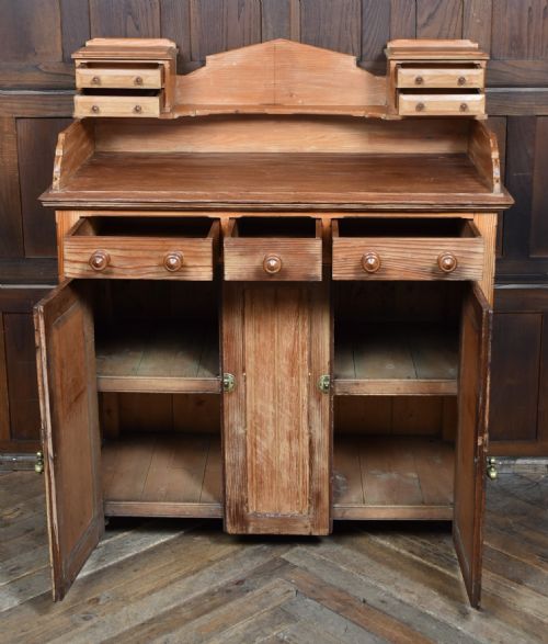 SCOTTISH VICTORIAN PINE KITCHEN DRESSER - ADDITIONAL PHOTO 8