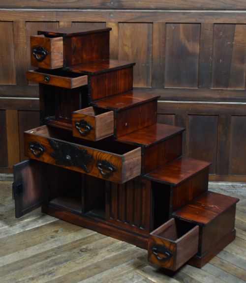 JAPANESE KAIDAN TANSU STEP CHEST - ADDITIONAL PHOTO 8