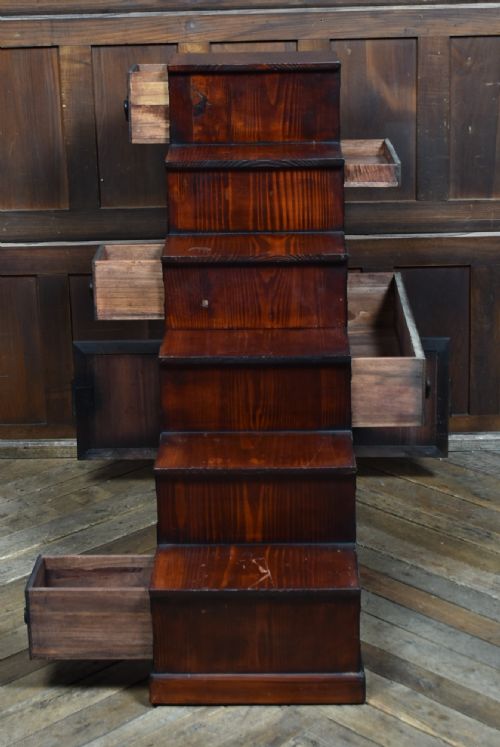 JAPANESE KAIDAN TANSU STEP CHEST - ADDITIONAL PHOTO 10