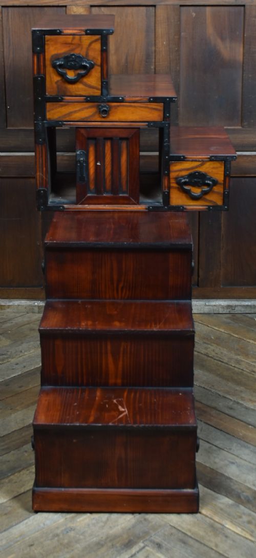 JAPANESE KAIDAN TANSU STEP CHEST - ADDITIONAL PHOTO 12
