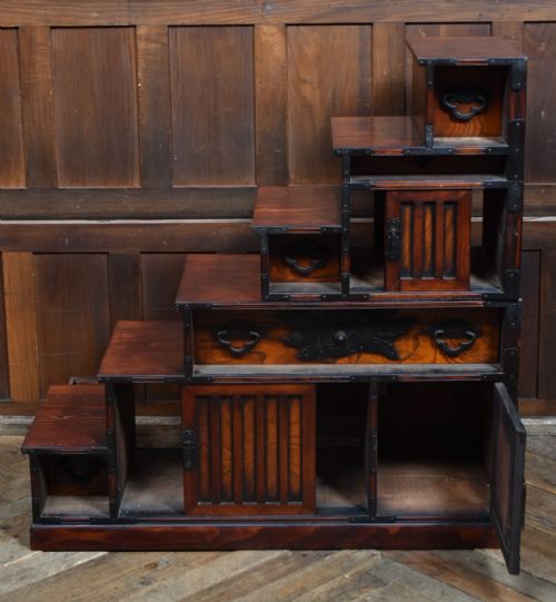 JAPANESE KAIDAN TANSU STEP CHEST - ADDITIONAL PHOTO 15