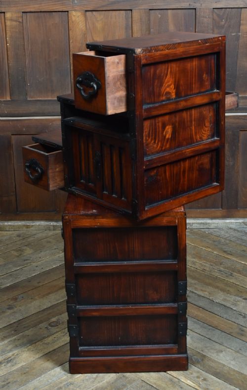 JAPANESE KAIDAN TANSU STEP CHEST - ADDITIONAL PHOTO 22