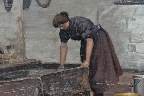 RALPH DORRANCE OIL ON CANVAS - ADDITIONAL PHOTO 9