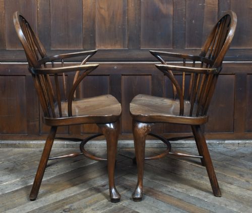 PAIR OF WINDSOR CHAIRS - ADDITIONAL PHOTO 5